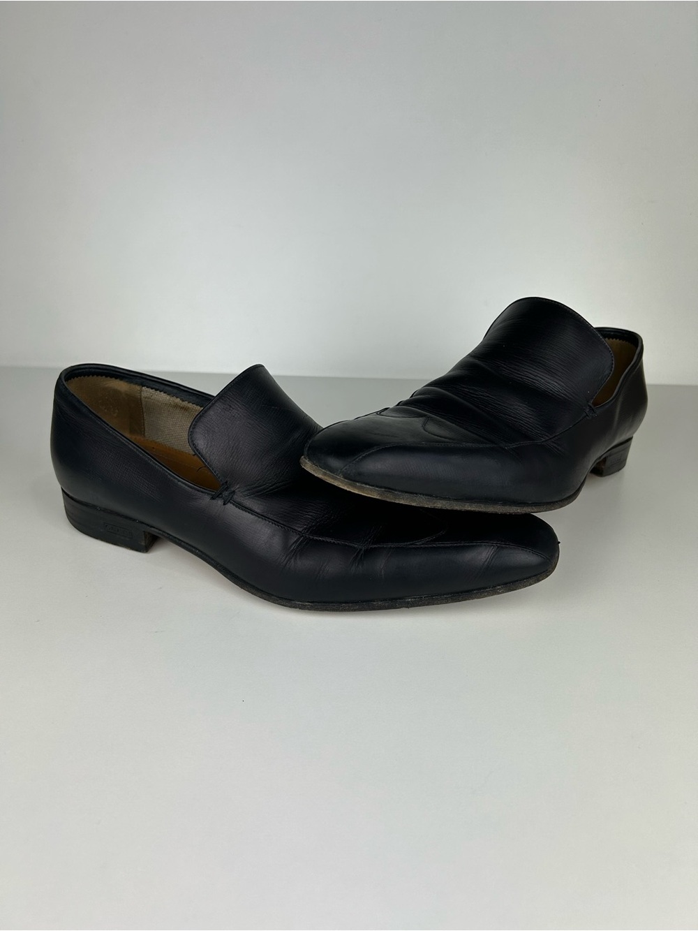 GUCCI MENS LOAFERS BLACK SIZE 10D